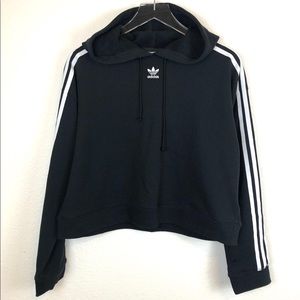 Classic Adidas Cropped Hoodie